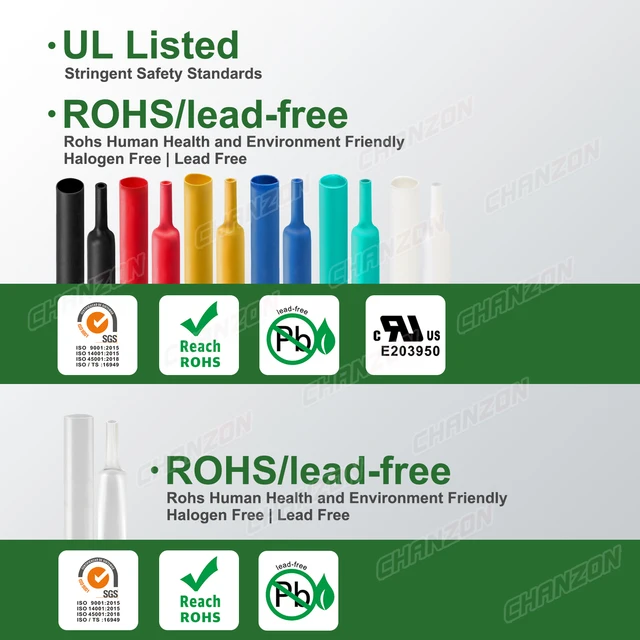 Tubo Termoretraibile NERO 3:1 Con COLLANTE, Metraggio 3,2-25,4 Mm - Foto 3