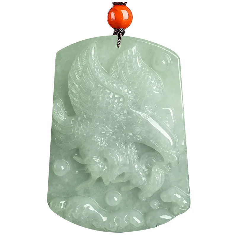 

Бирманский нефритовый Орел, подвеска, ювелирные изделия, драгоценные камни, белый талисман, амулет, ожерелье, натуральный настоящий японский, модные подвески с изумрудами