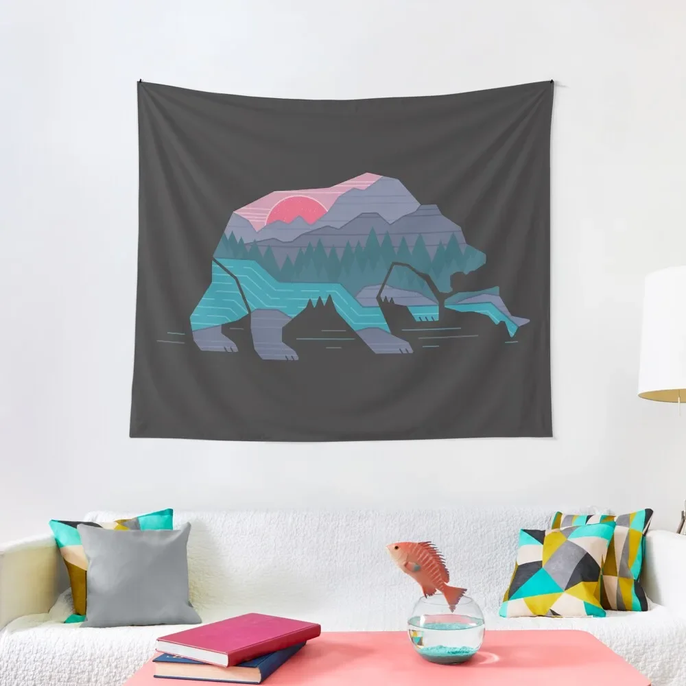 

Bear Country Tapestry Wall Hangings Decoration Room Decor Tapestry