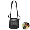 Heavy Duty Mesh Feed Bag for Horses and Mules Mesh Feeder for Horses Mesh Horse Feed Bag Durable Canvas Grain Feedbag 5