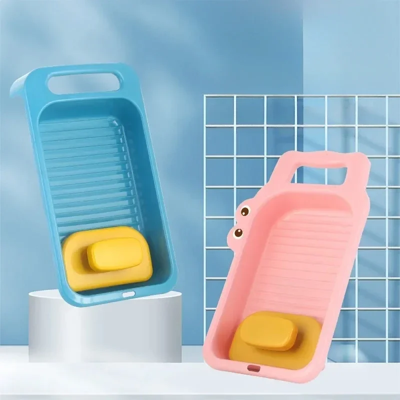 Underwear Washboard Antislip Thicken Washing Board Clothes Cleaning Laundry Cleaning Tool Bathroom Accessories Socks Washboard