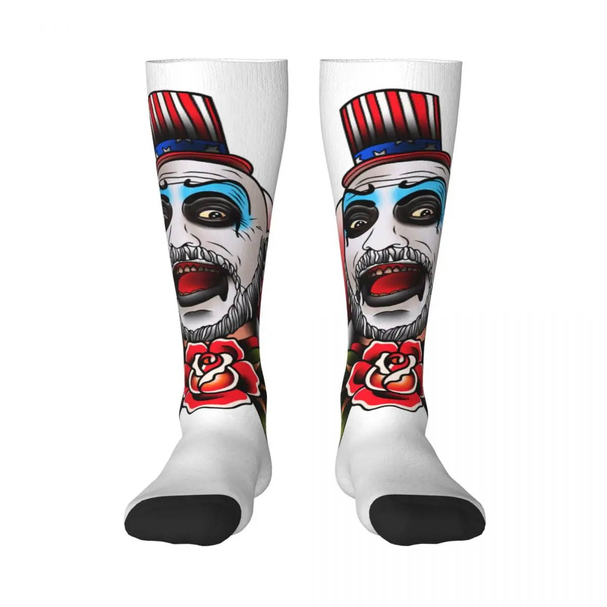 

Adult Stockings Thumbnail 3 Of 3 Captain Spaulding Design High elasticity Joke Cute style Compression Socks