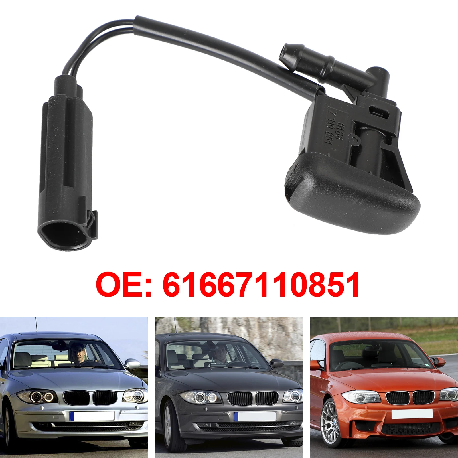 

Фотовспышка для лобового стекла Areyourshop с подогревом для BMW 1 Z4 X5 Series E53 E81 61667110851