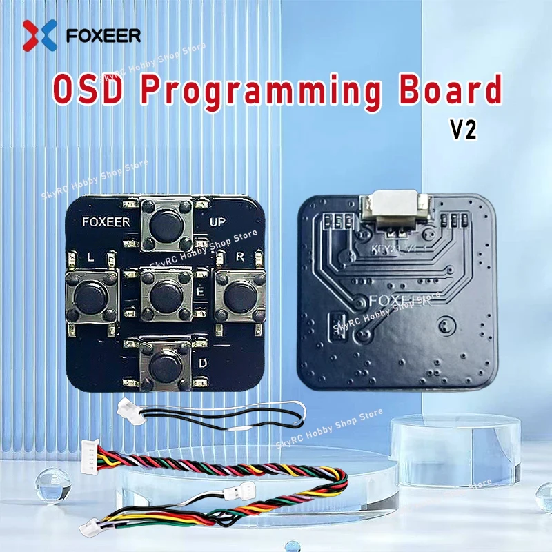 Carte OSD Foxeer pour caméras Arrow, Falkor, Predator - Programmation