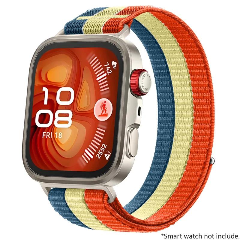 Field Nylon Loop Strap - Woven Sports Smartwatch Wristband Bracelet