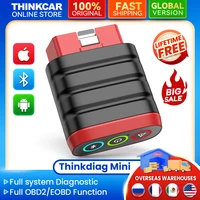 THINKCAR THINKDIAG Mini Car Diagnostic Tool OBD2 Bluetooth Scanner tools All Cars Full System Diagnose Lifetime Free code reader 1