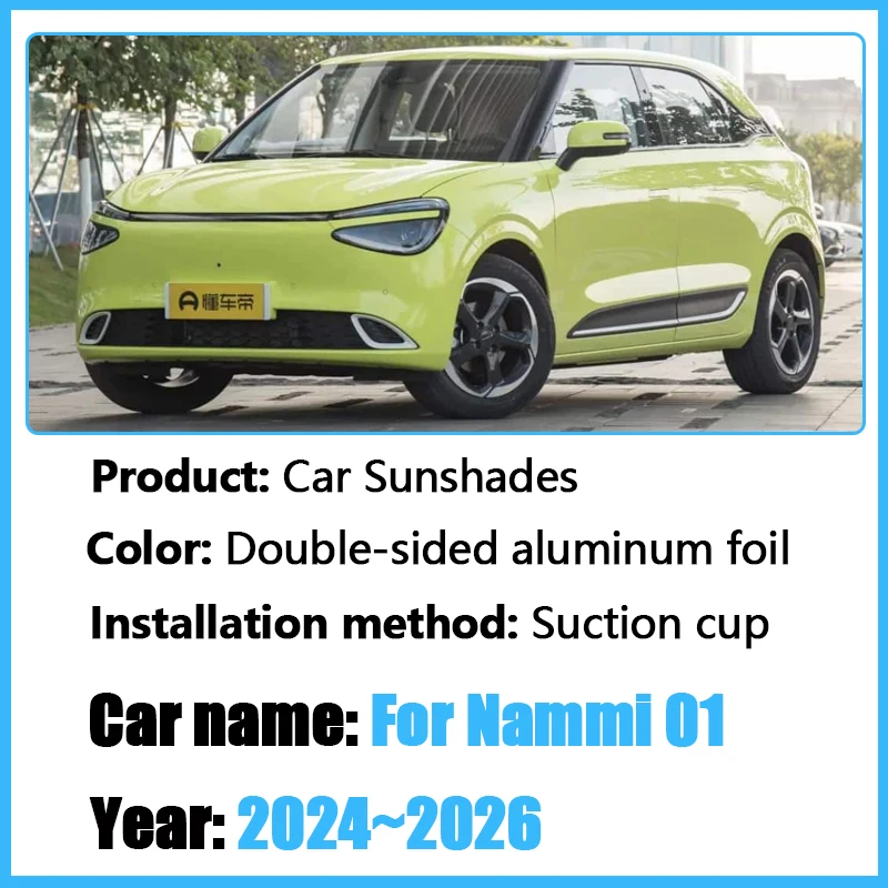 Car Windshield Visor Covers For Dongfeng Nammi Box 01 S31 IVM EX02 Anti-UV Car Full Window Sunshades Accessories