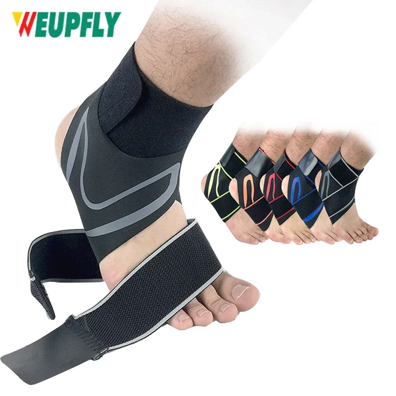 

1Pcs Open Heel Ankle Support/Ankle Brace for Pain Relief, Breathable Elastic Ankle Wrap for Preventing Sprains for Sports