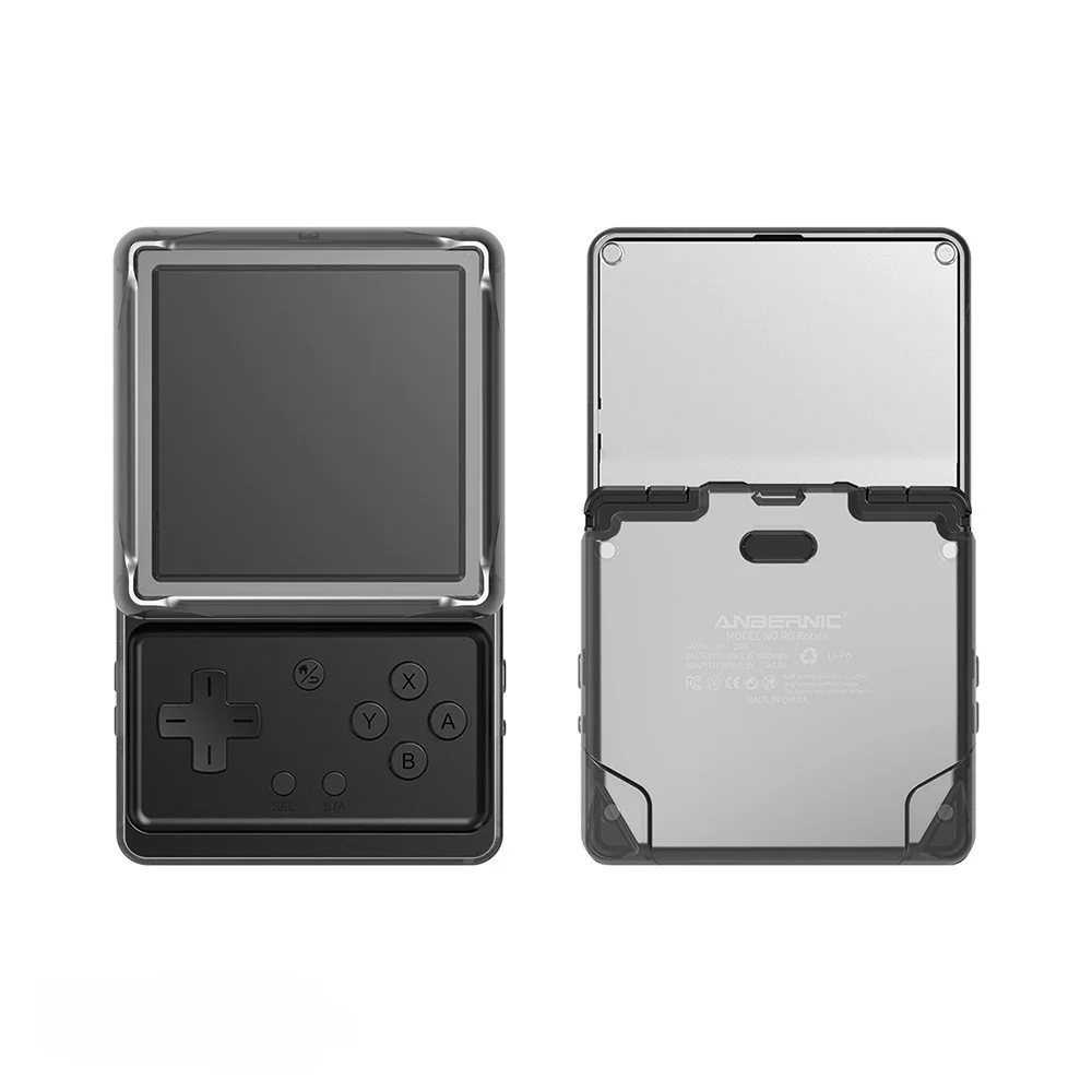 Anbernic RG Rotate TPU 케이스 핸드헬드 캐리 백 RGRotate 게임 콘솔 TPU 소프트 쉘 낙하 방지 보호 보관 가방