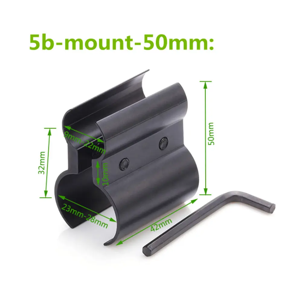 Rifle Scope Mount Tactical Scope Mount Universal Dovetail Rail Clamp Pipe Clamp Scope Sight QQ Bassoon Clip Bracket