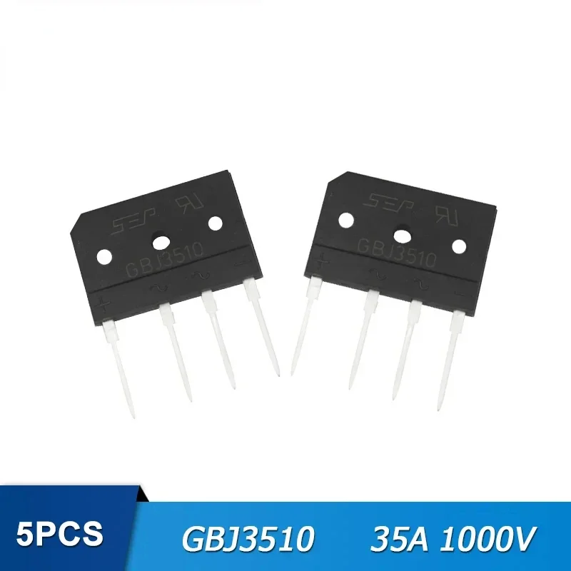 5PCS Rectifier Diode DIP GBJ1510 GBJ2510 GBJ3510 Diode Bridge Rectifier Kit