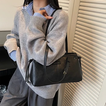 Mirad New Women's Autumn Lazy Style Retro Underarm Bag Casual Women's Bag Large Capacity Korean Version Shoulder Bag
