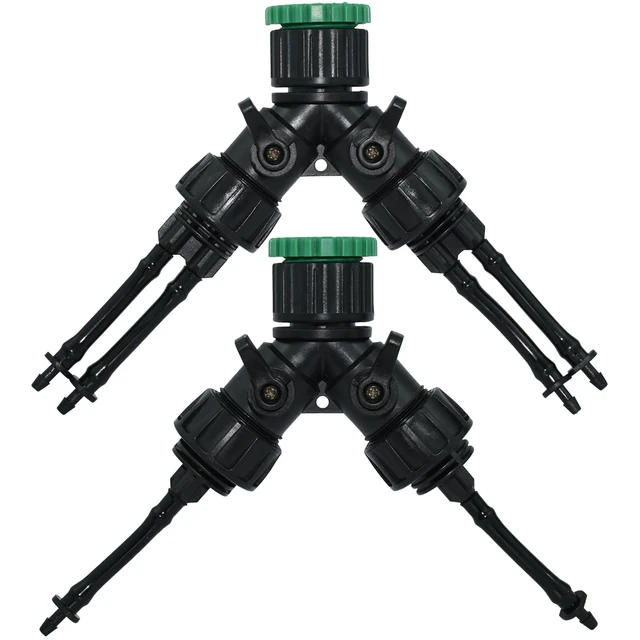 Kesla Tap Adapter Gyors Csatlakozók Barb 2-Utas Vagy 4-Utas 3/5 Mm-Es Tömlőkert-Öntözővíz-Elosztóhoz 1/8 ' Csőszerelvényekhez