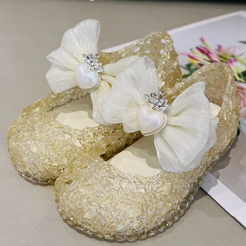 Baby Jelly Sandals Casual Breathable Hollow Out Beach Shoes PVC Summer Toddler Kids Shoes Children Sandals Girls 2