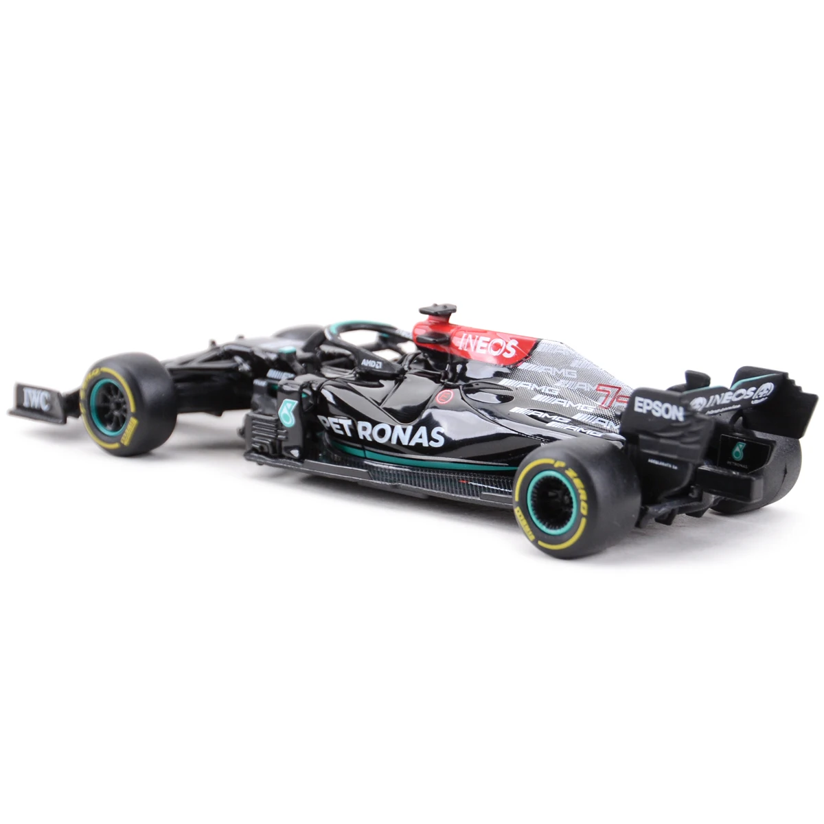 Bburago 1:43 2021 Mercedes AMG W12 E Performance #77 Valtteri Bottas Static Simulation Diecast Alloy Model F1 Racing Formula Car 4