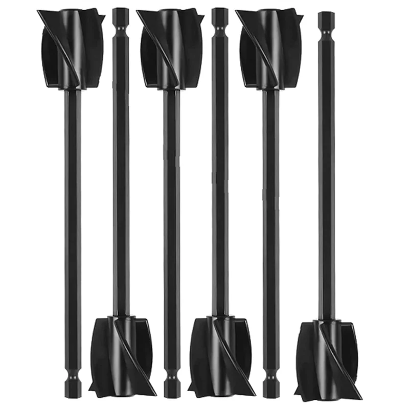 B82B-Resin Mixer Paddles, Epoxy Mixer Attachment For Drill, Reusable Paint Stirrer Drill Attachment(12Pcs)