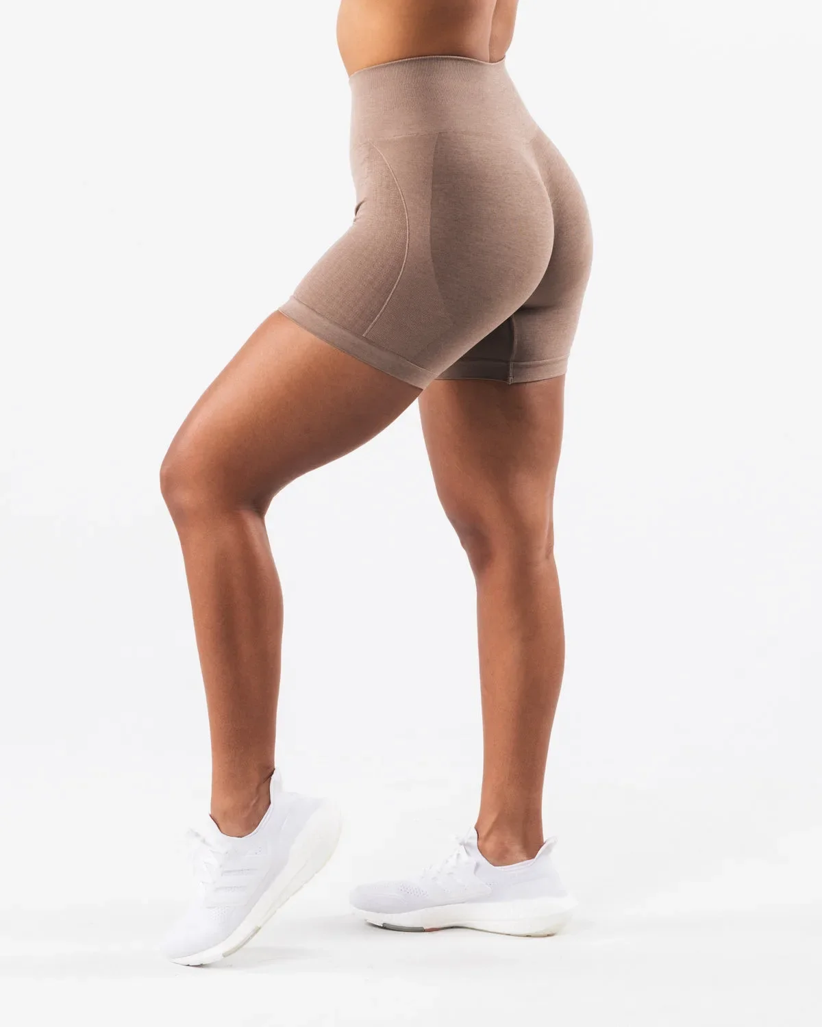 NCLAGEN Women's Seamless Gym Yoga Shorts Jacquard Fitness Leggings Workout Squat Proof High Waist Sports Tights Butt Scrunch 5