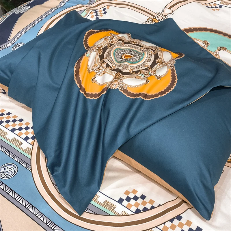 Waliicorners Bohemian Queen 200X230cm Duvet Cover Set Bed Linens Fitted Sheet Pillow Shams Luxury 100% Cotton Exotic Pattern Bedding Set 25 S4d9dfd15c31a4a4d937e1a75fec5111aK