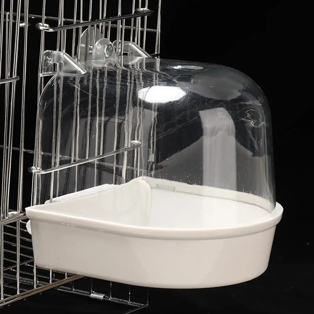 Bird Bath Bird Hanging Cockatiel Bath Cube Parrots Bathtub