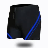 Maillot de bain confortable à Angle plat pour hommes, séchage rapide, grande taille, printemps thermique, maillot de bain Big Fellow 5