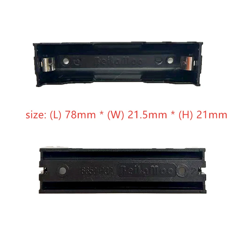 Caixa de Armazenamento do Suporte da Bateria Caixas do Banco do Poder Recipiente das Baterias Pin Duro 1x 2x 3x 4x 18650 Entalhe Entalhes Entalhes Entalhes 10 Peças - Image 2