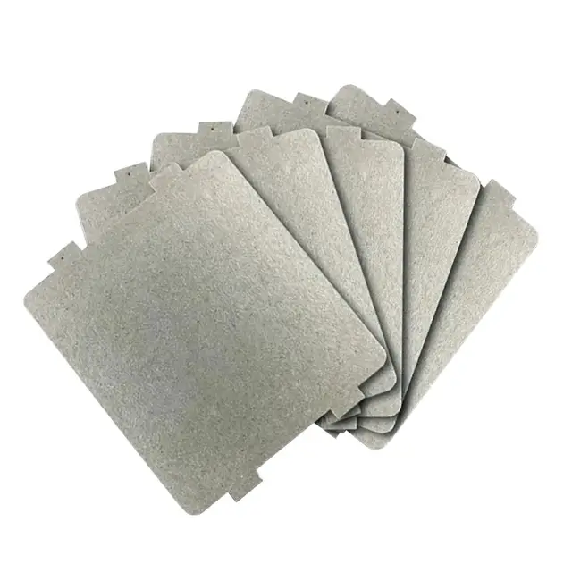 Couvercles universels de guide d'ondes pour micro-ondes, feuilles de plaque de mica, accessoires de réparation de four domestique, appareils de cuisine, restaurant, 5 pièces 1