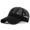 New Men Big Head Mesh Baseball Cap Big Size Trucker Hat Breathable Sun Caps Adjustable High Quality 3