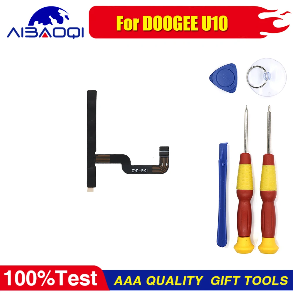 

Power on/off+ Volume FPC Key up/down button flex cable FPC For DOOGEE U9 U10 Phone Perfect Replacement Parts