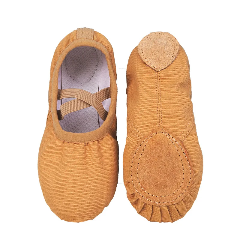 professional child girls kids cotton canvas soft ballet dance practice shoes gym балетки ballet slippers Professional Baby Girls Kids Cotton Canvas Soft Ballet Dance Exercise Shoes Gym балетки Ballerina