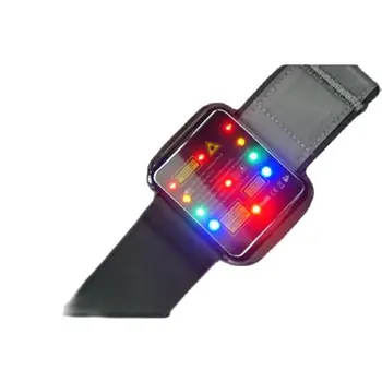 Terapia per diabetici Orologio laser freddo Orologio laser DR, Ipertensione, Bellezza del viso Trattamento con luce blu gialla Colesterolo lipidi