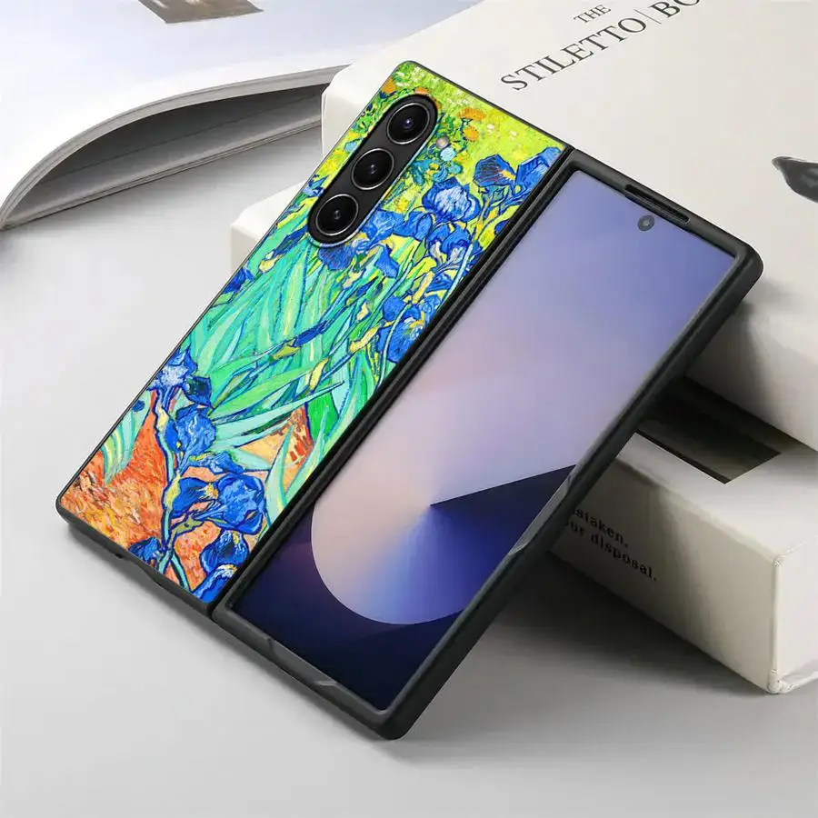 Van Gogh Starry Night Artistic Phone Case - Vibrant Back Cover Design