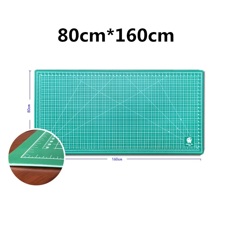 80cm×160cm Doublesided Selfhealing Pvc Scale Cutting Mat Artist