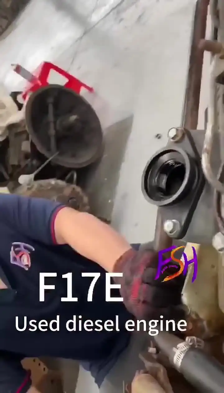 Высокое качество и лучшая цена б/у двигатель F17E дизельный для Hi без грузовиков
