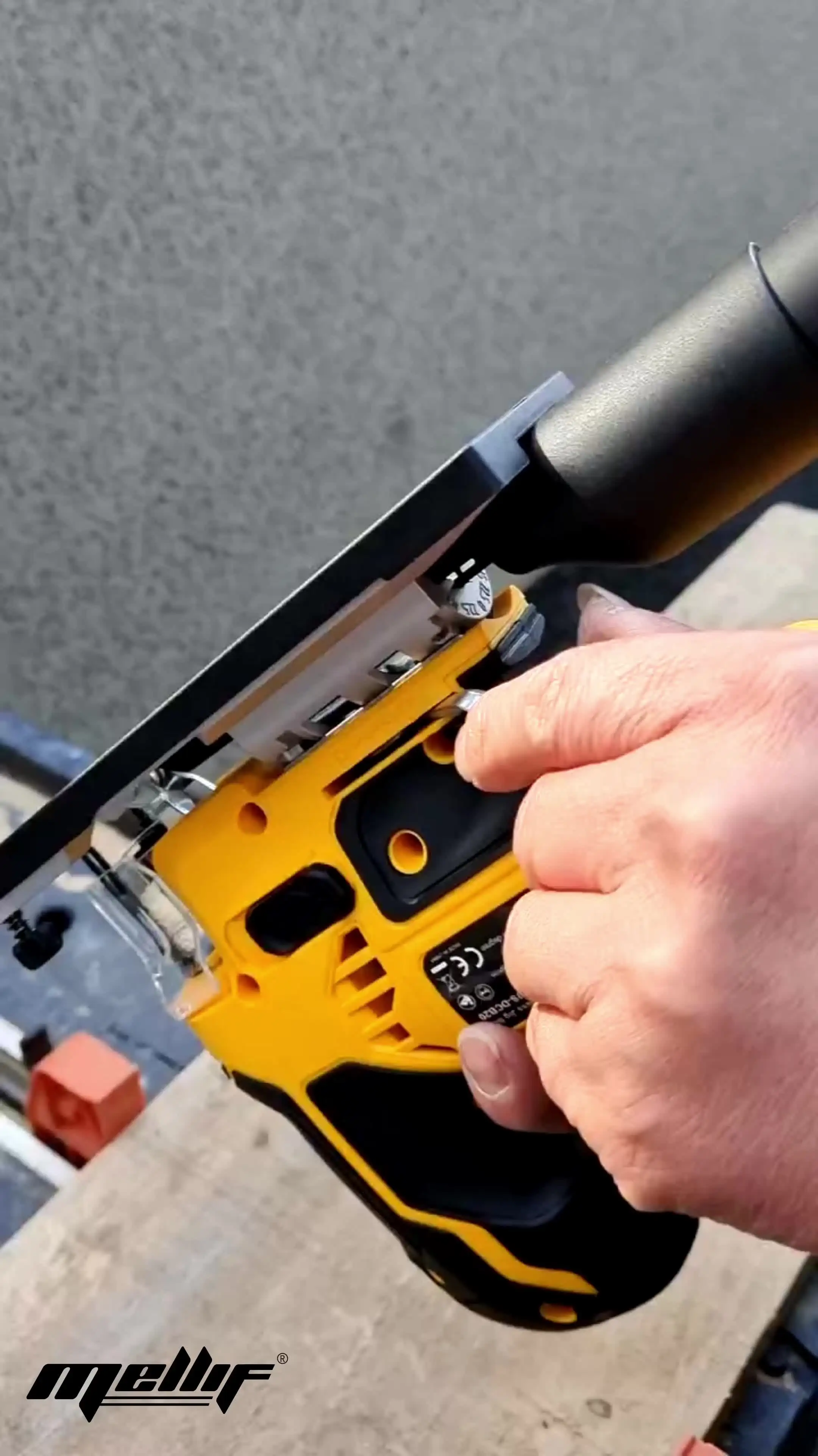 Scie Sauteuse Sans Fil Pour Batterie Dewalt 20 V Max, Outil De Coupe Sans Balais, Vitesse Variable De 2900 Tr/min, Coupes Biseautées à 45°, 3 Actions Orbitales, Avec Lames