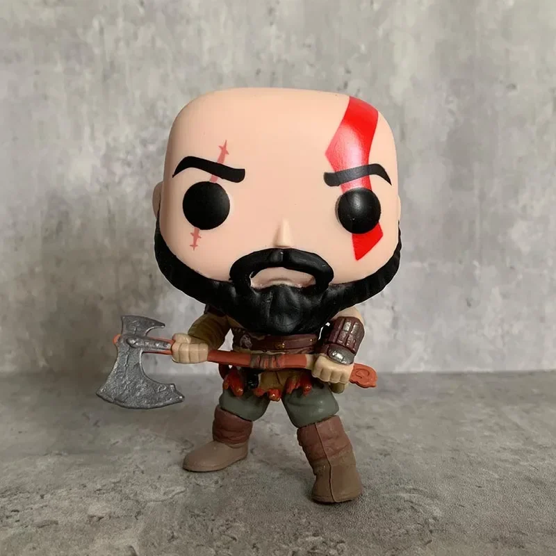 thumbnail image 5 of FUNKO POP Juego God Of War KRATOS #154 #25 #269 Figura de acción Colección Modelo Juguetes para niños Regalos de cumpleaños, 5 of 5