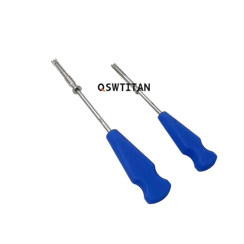 QSWTITTAN 스크루드라이버 슬리브 육각 스크류 드라이버 SW2.5 SW3.5 수의학 정형외과 기구