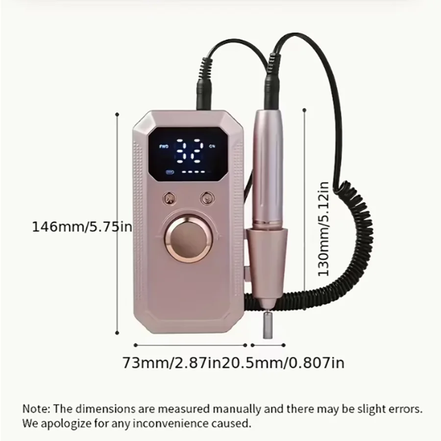 다기능 트리머 및 손톱깎이 세트는 손과 발의 손질과 모양 정리에 적합하며, USB 충전 기능이 있습니다.