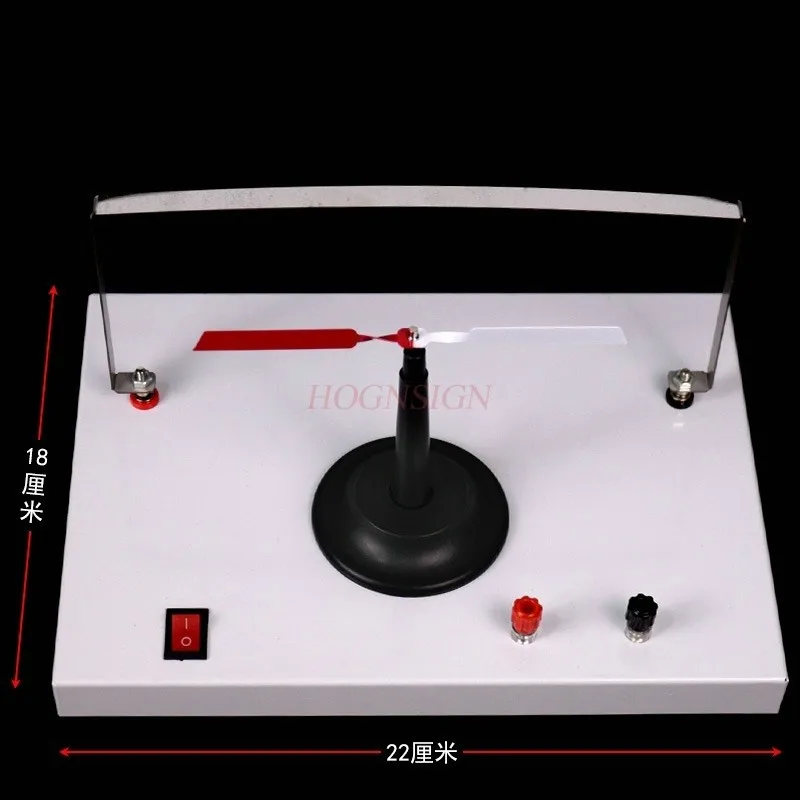 Experimental demonstrator for the magnetic effect of current in physics and electromagnetics
