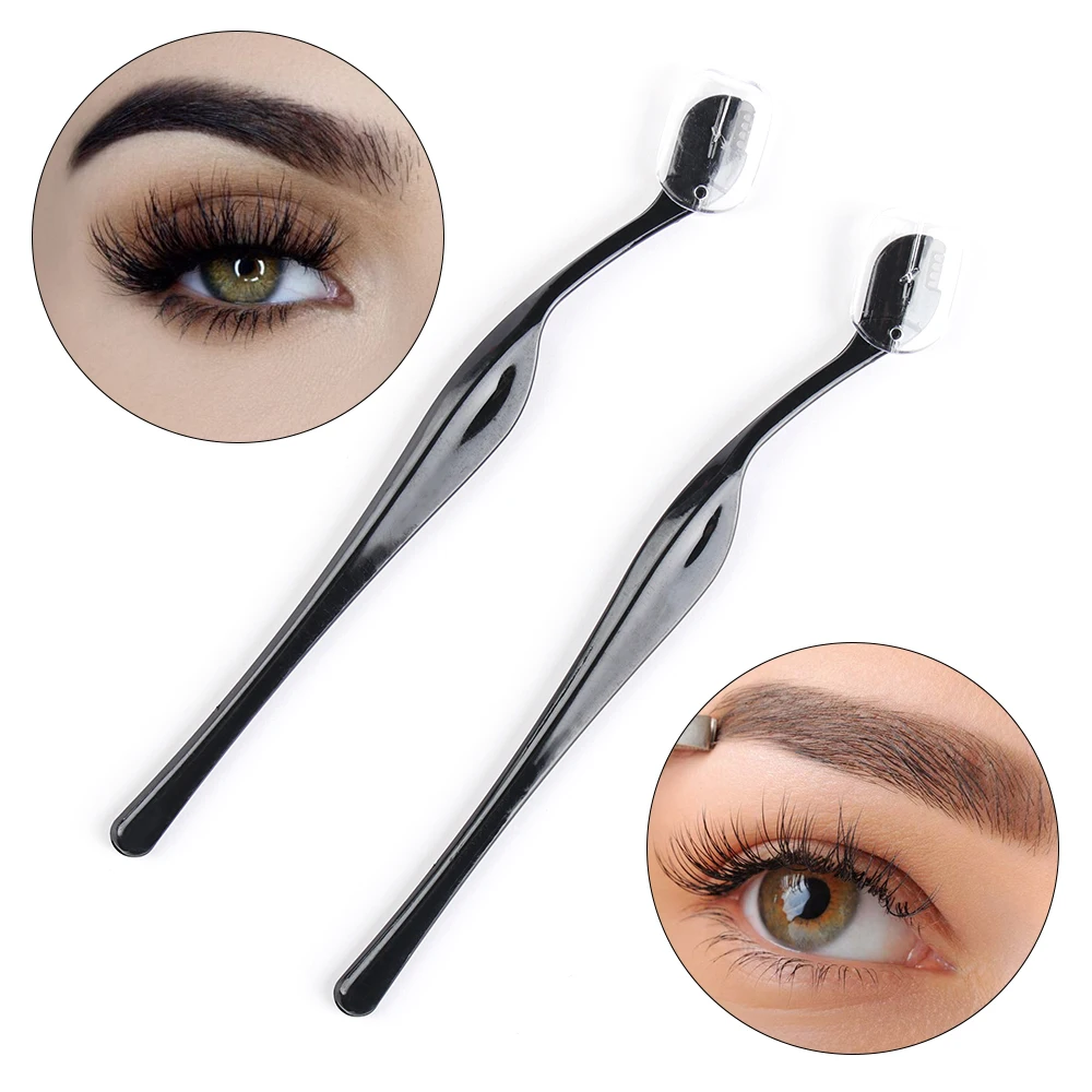 Description Picture 6 of item2/4/6Pcs Mini Portable Eyebrow Razor Facial Lip Hair Trimmer Shaper Shaver Remover Blade Face Makeup Beauty Tools