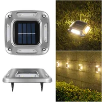 Solar Ground Light Solar Light Waterproof Warm Light Solar Garden Lamp Outdoor Courtyards Driveway Marker Light