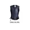 Equestrian Vest Professional Padded Horse Riding Vest Black Zipper Protector Gear Waistcoat 2
