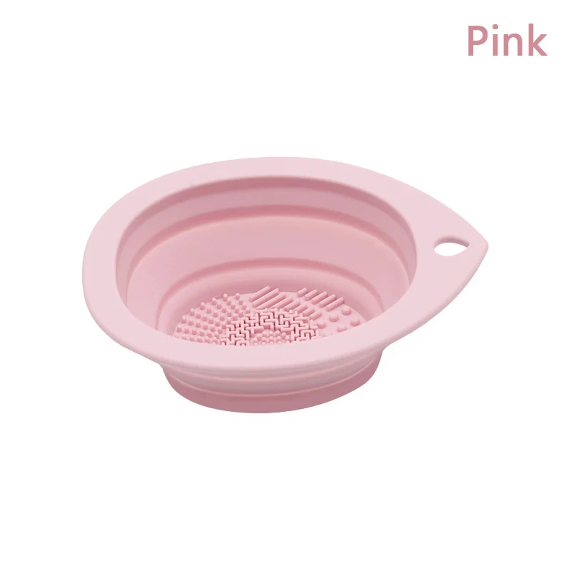 Silicone Makeup Brush Cleaning Bowl and Soft Scrubber Mat