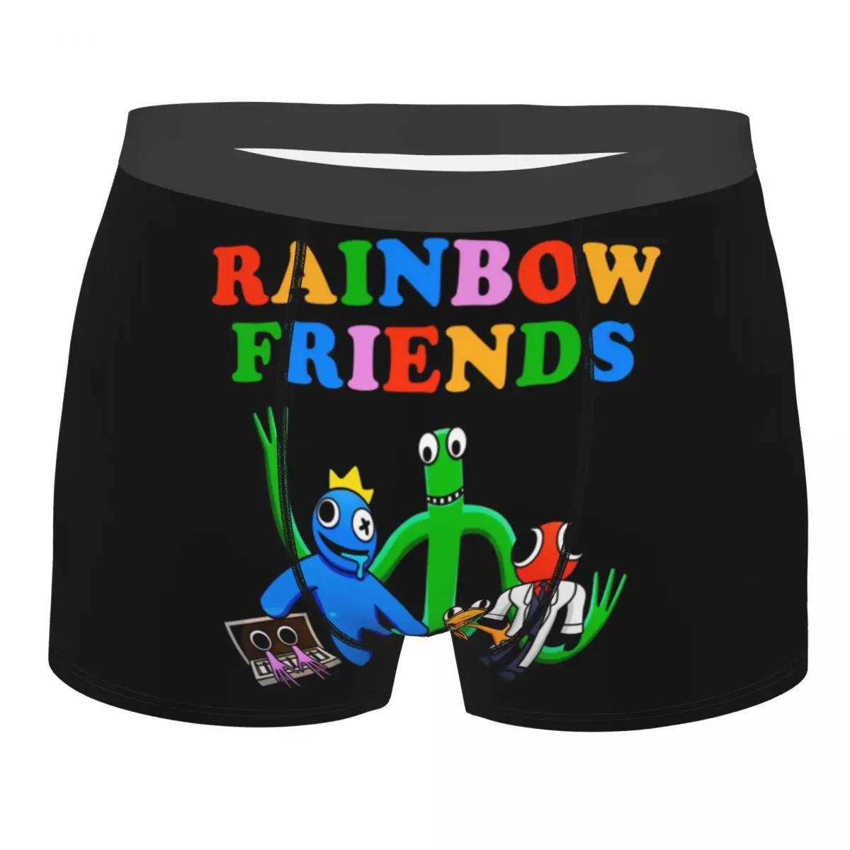 

Fashion Rainbows Friend Play Gaming Boxers Shorts Panties Male Underpants Stretch Briefs Underwear