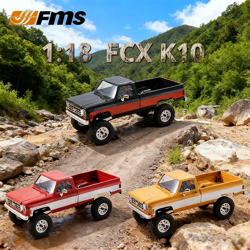 Classic Retro Offroad RC Car Model Chevrolet K10 Pickup Truck