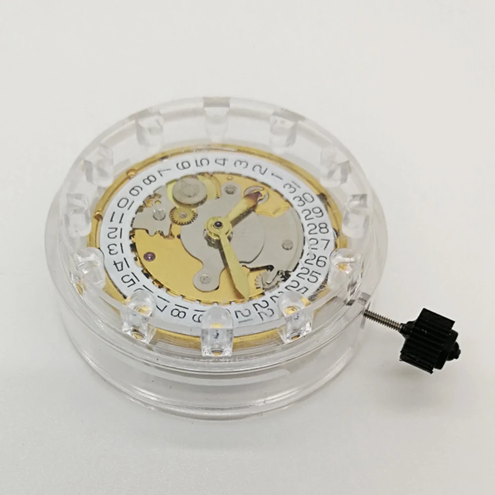 Premium Silver Automatic ETA 2824 Movement with Date Display