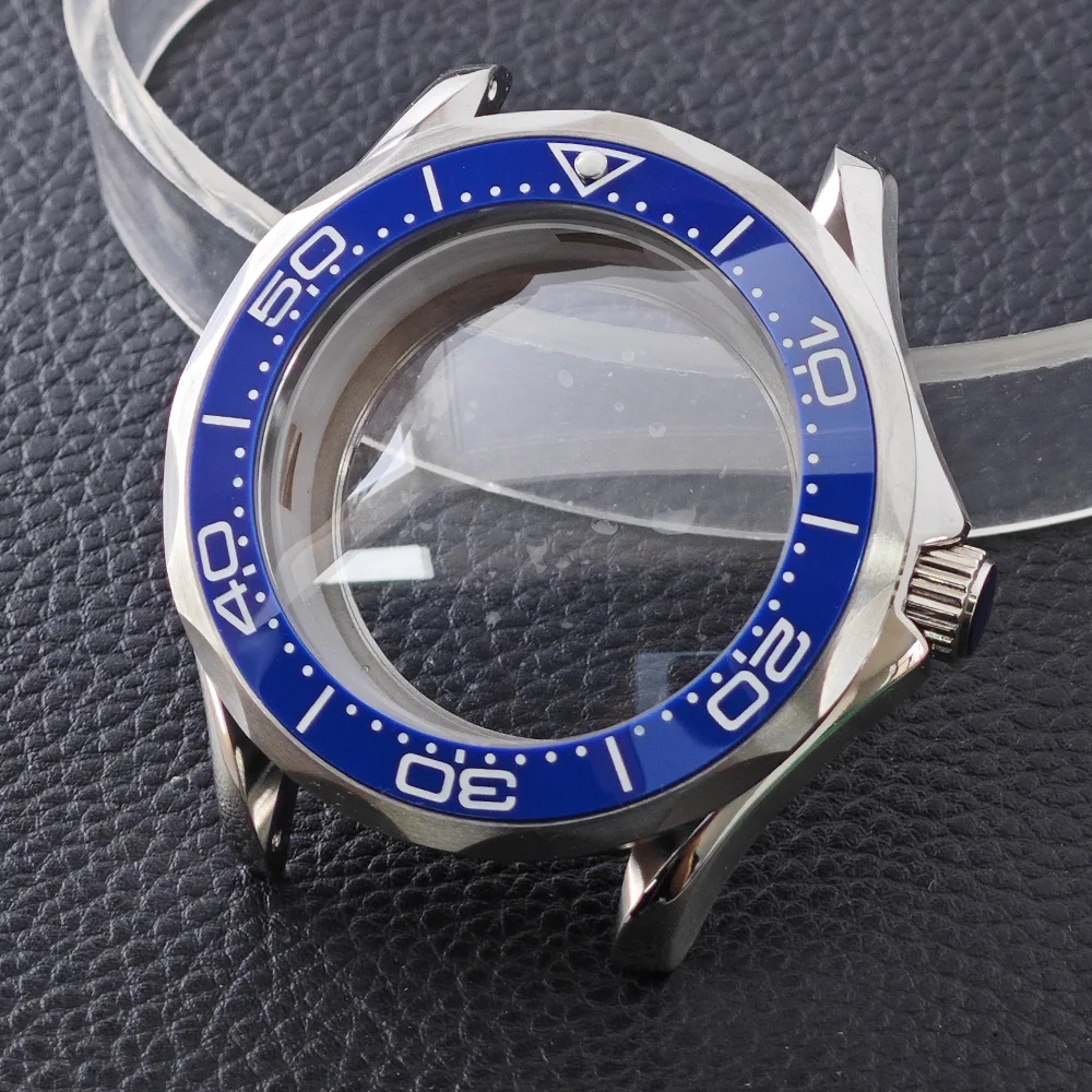 High-Quality Silvery Case Men's Diving Watch with Automatic Movement