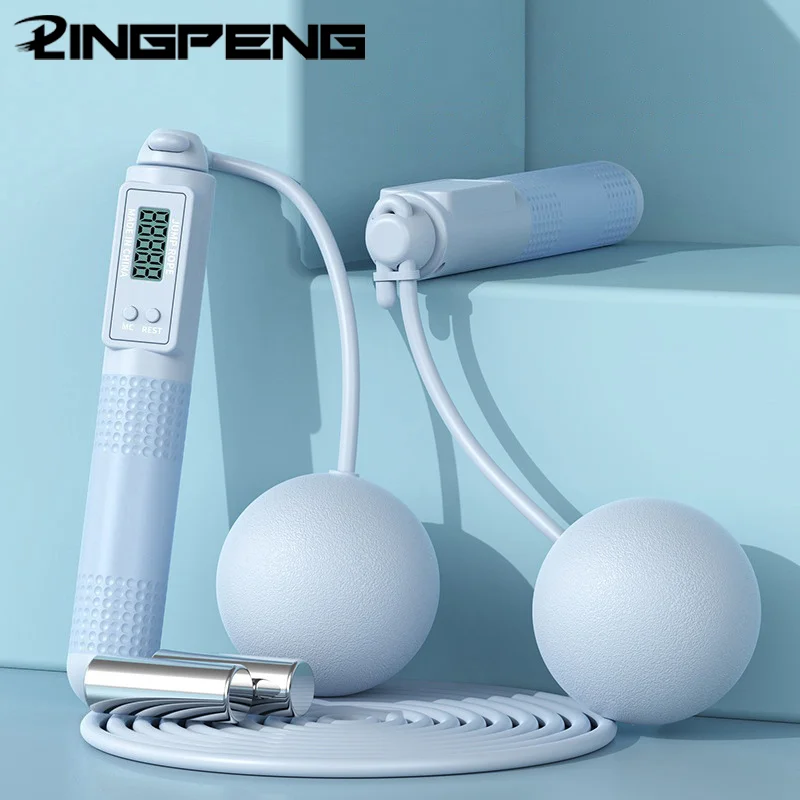 Digital Jump Rope with Counter for Outdoor Home Fitness
