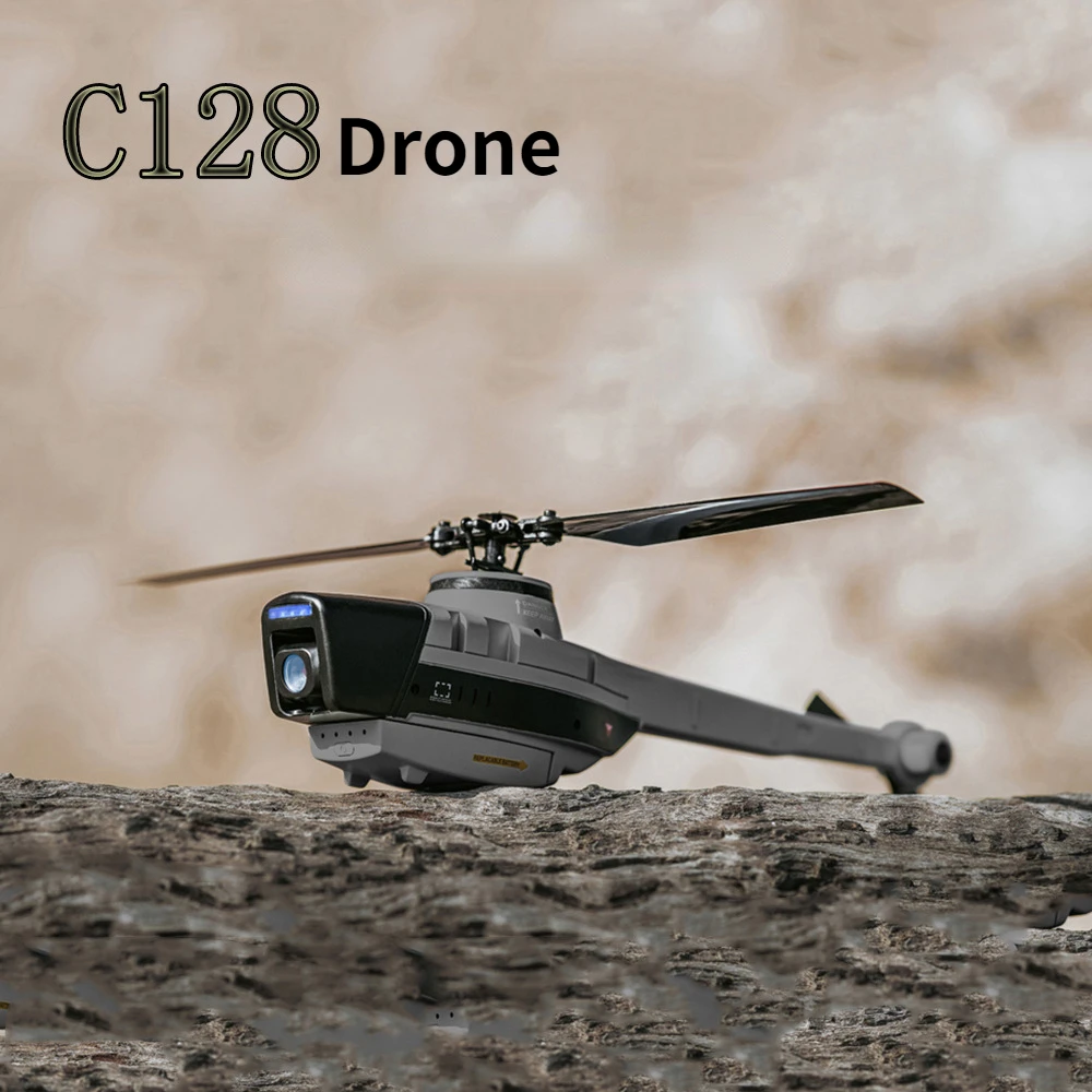 C128 Drohnen Mit Kamera 2,4G RC Hubschrauber 4 Propeller 720P Kamera 6  Achsen Elektronische Gyroskop Air Druck Für höhe Drone - AliExpress