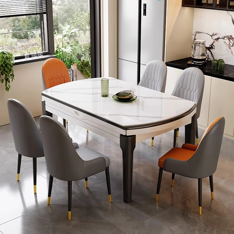 

Dinner Nordic Dining Tables Kitchens Luxury Outside Marble Dining Tables Wedding Modern Sillas De Comedor Library Furnitures