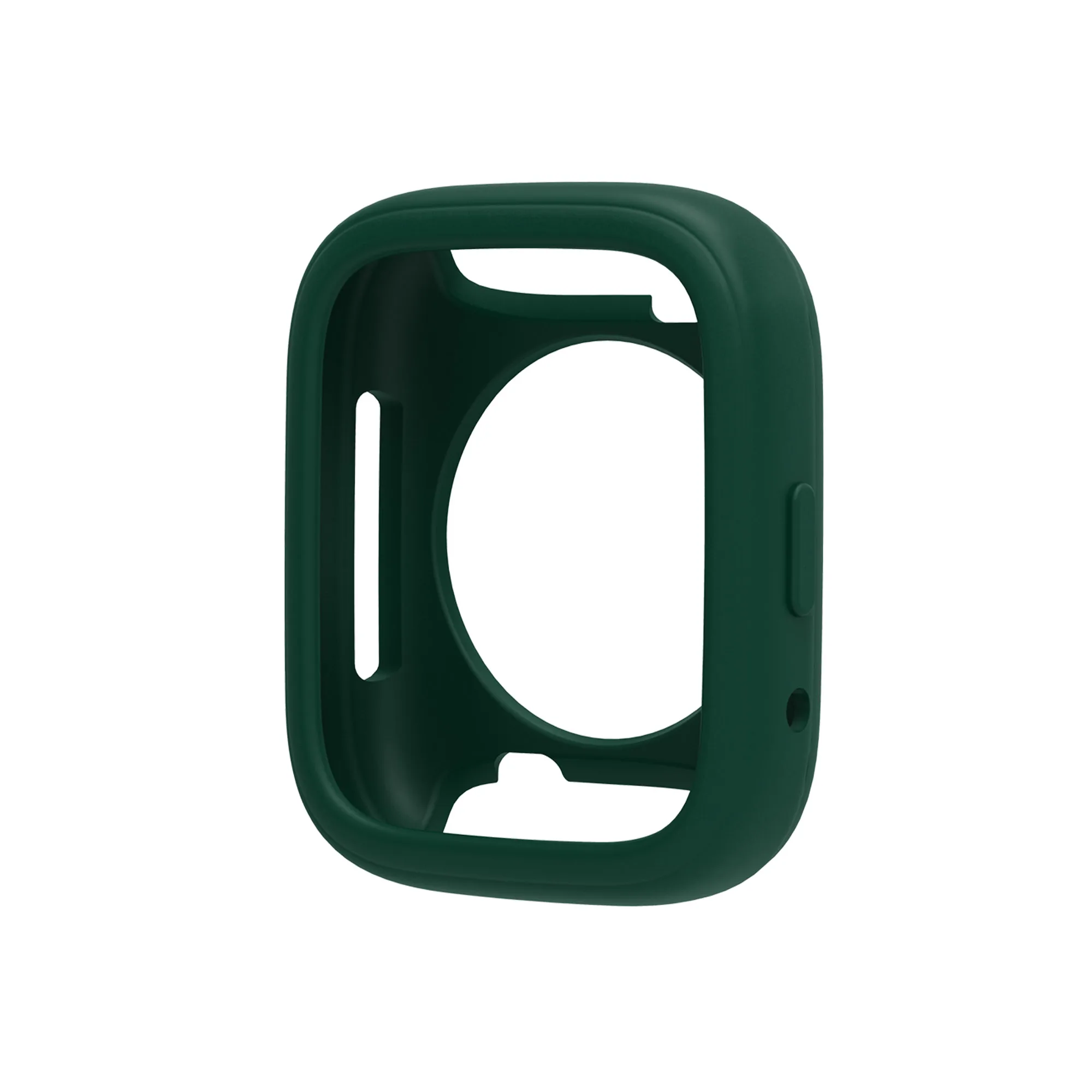 Premium Soft TPU Silicone Case for Smart Watch with Frame Screen Protector